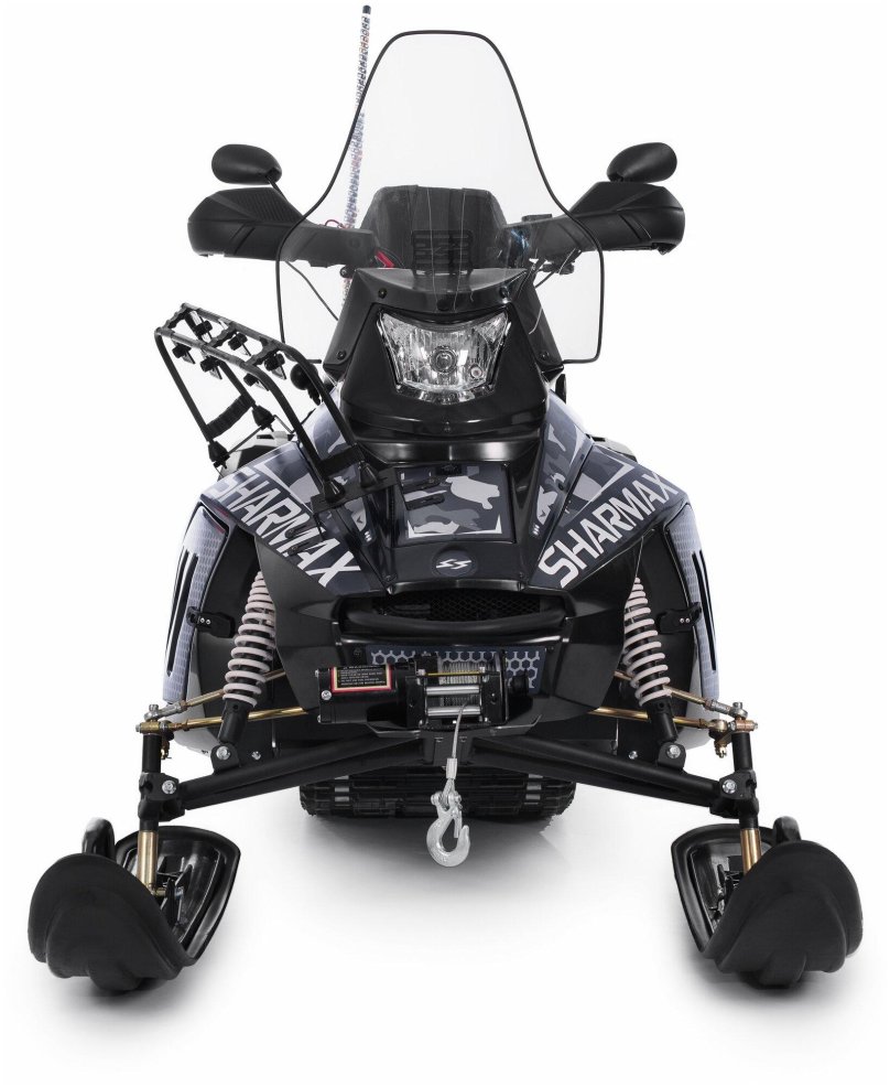 Shermax snowmobile characteristics