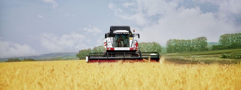 Combine harvester vector 450