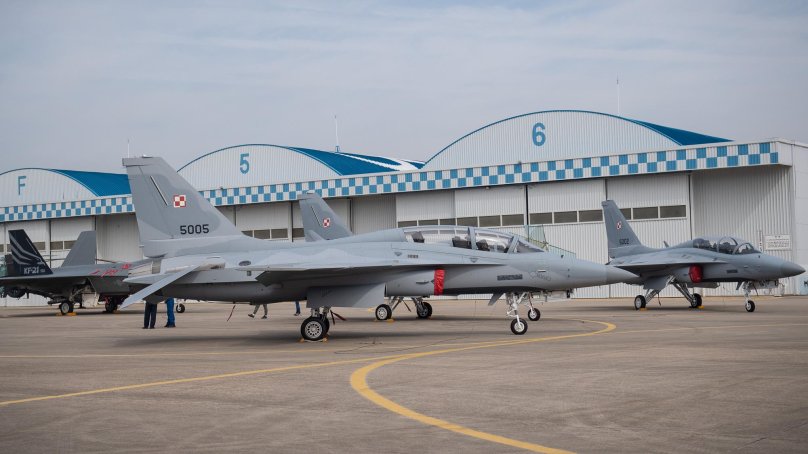 Korean fa-50 fighter plane