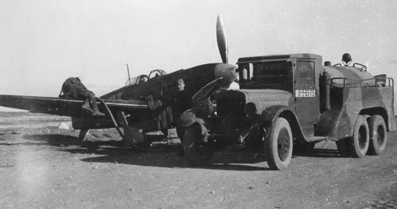 Bz-35 Gas tanker based on ZIS-6