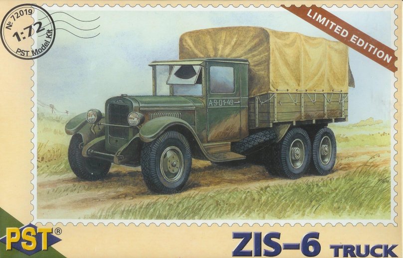 Model truck ZIS-6 PST 72019