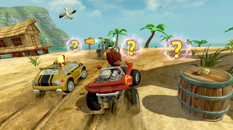 Beach Buggy Racing game