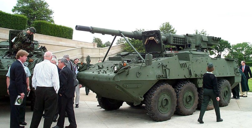 Stryker infantry fighting vehicle