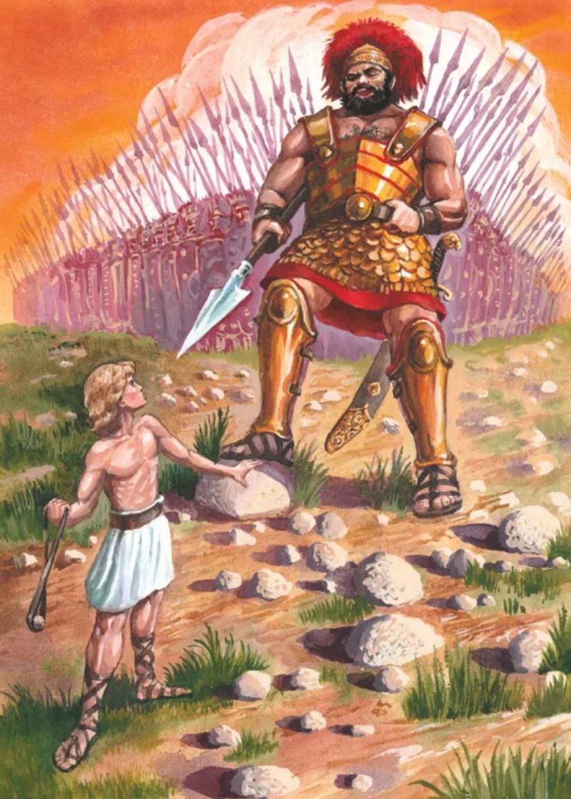 King David and Goliath