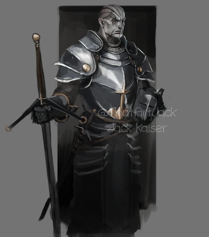 Goliath Paladin DND art