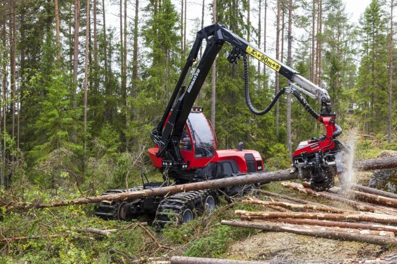Komatsu Harvester 931