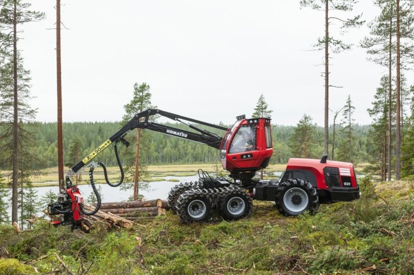 Komatsu Harvester 931
