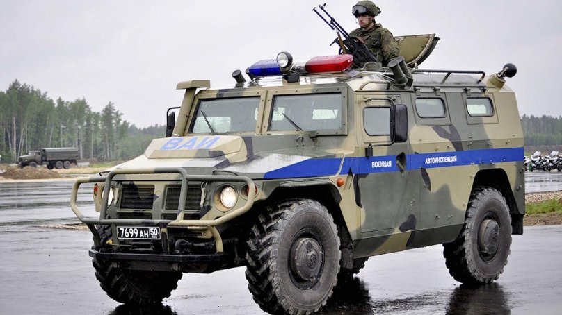 Armored vehicle tiger FSB