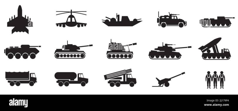 Military transport in vector