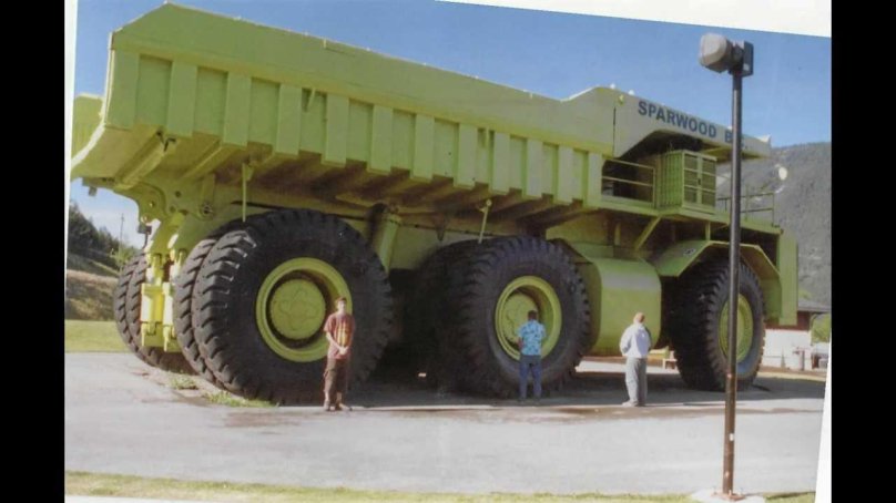 Euclide mining dump truck