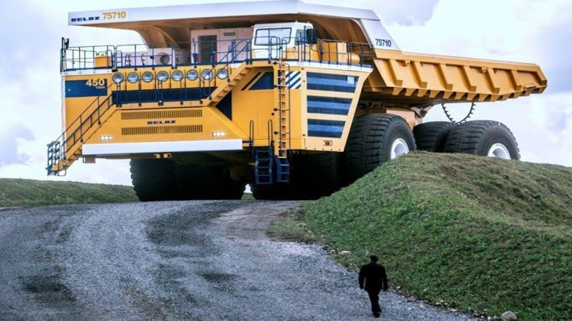 Belaz-75710 dump truck