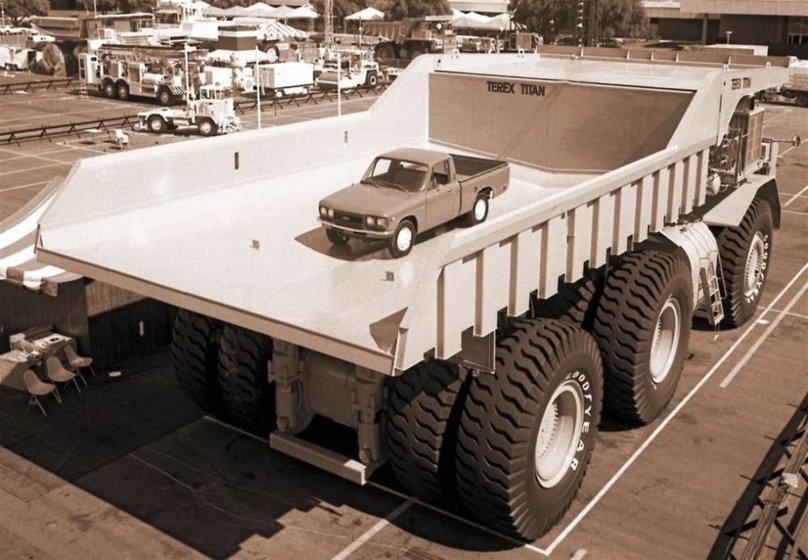 Terex Titan dump truck