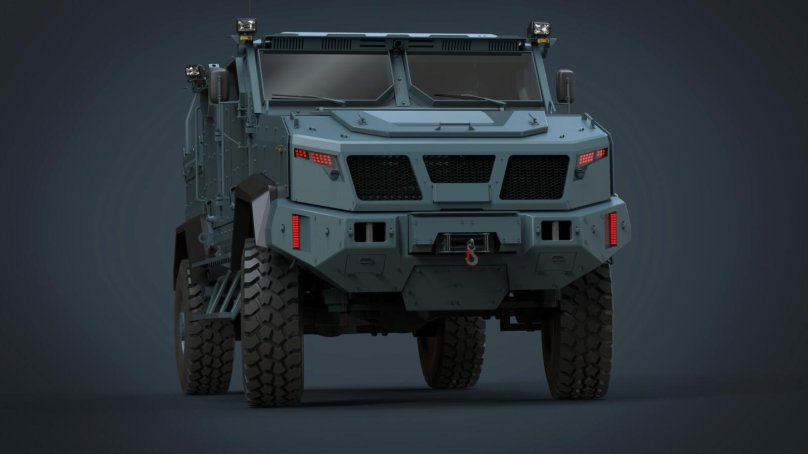 Mrap armored personnel carrier concept