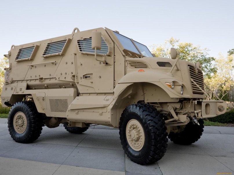 International MAXXPRO armored car