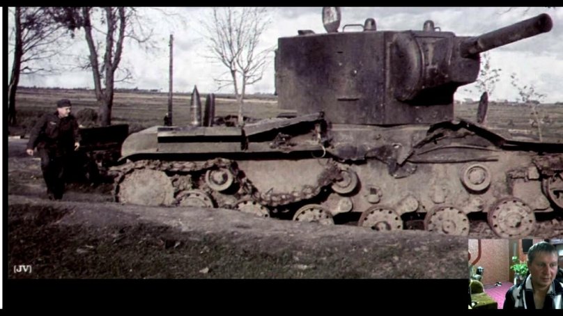 Kv-2 WWII tank