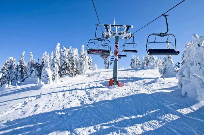 Mount Sobolinaya T-bar lifts