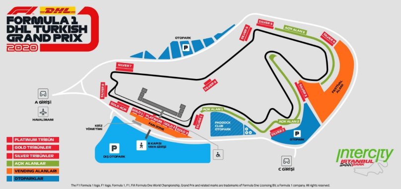 Turkish Grand Prix Formula 1 Circuit