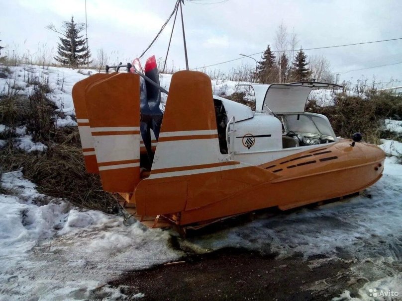 Amphibious snowmobile a-3