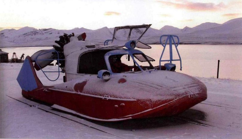 Tupolev amphibious snowmobile