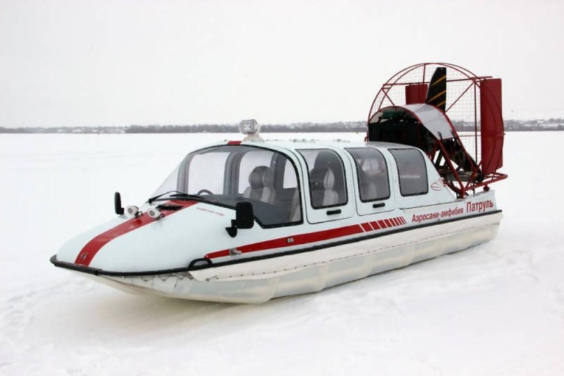 Aerosani amphibious patrol