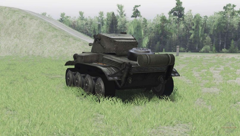 Spin Tires tank t-34