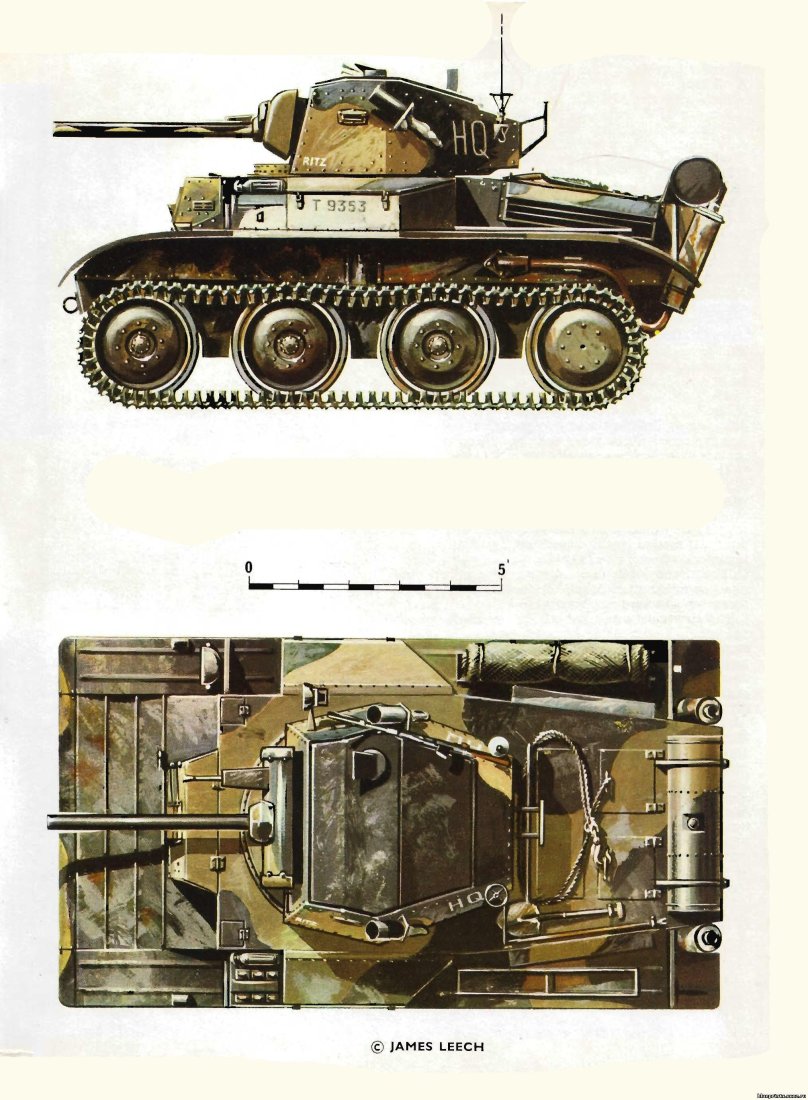 Tetrarch tank side view
