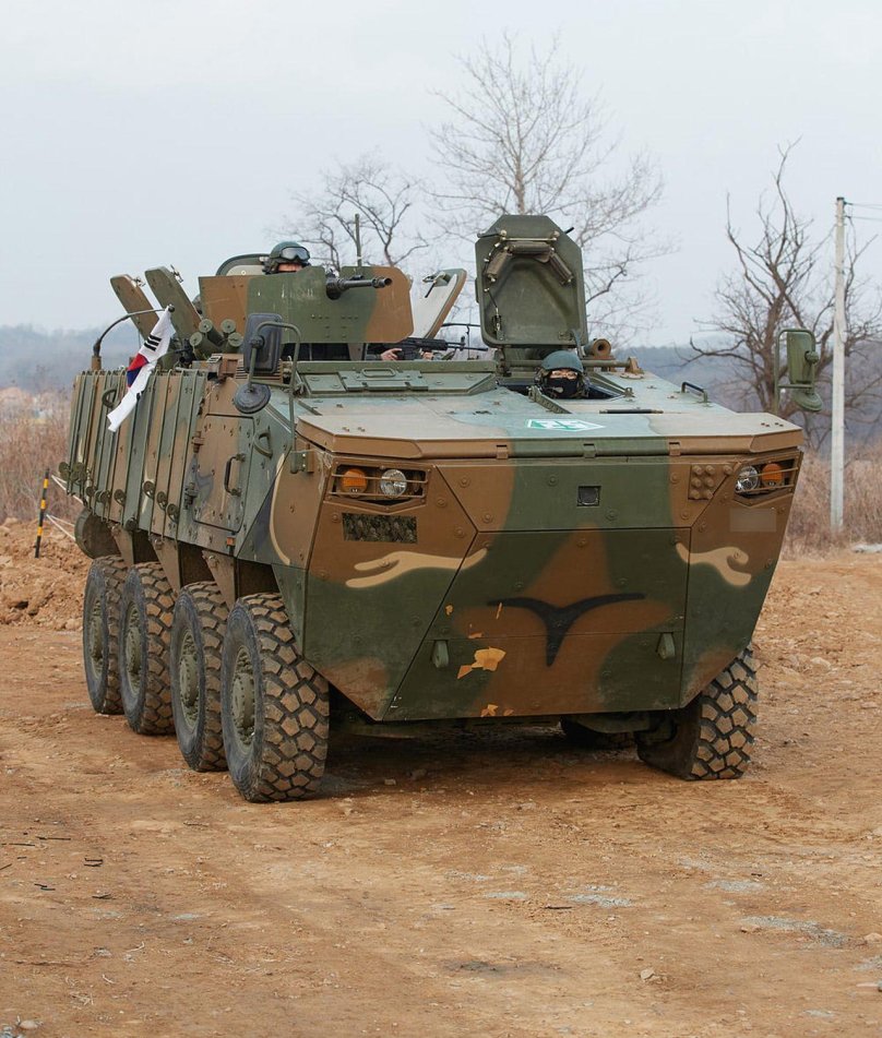 South Korean armored personnel carrier