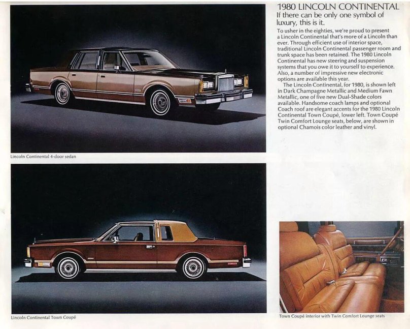 Lincoln Continental 1980