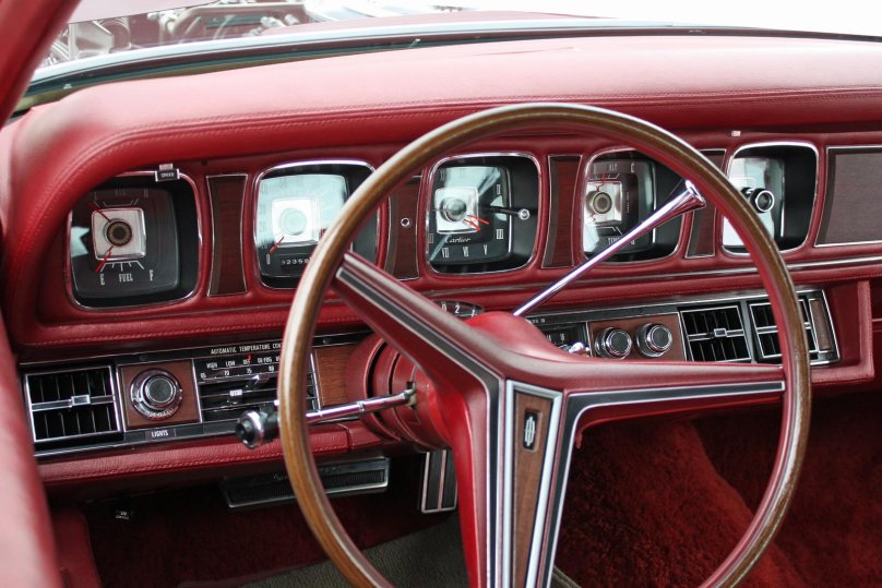 Lincoln Continental 1969 salon