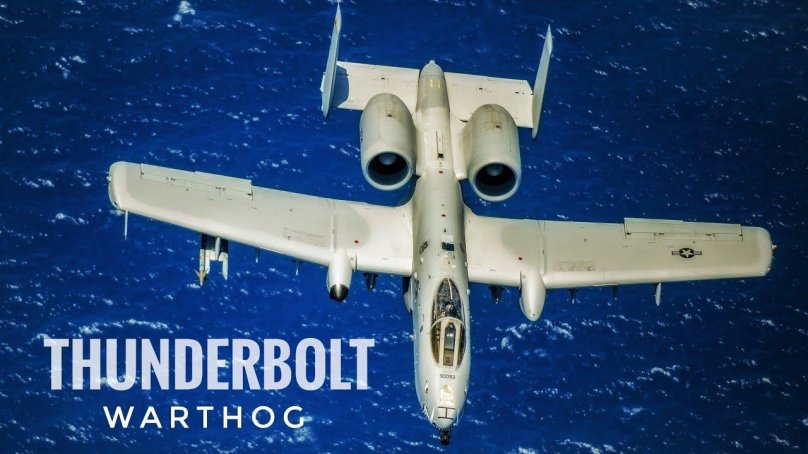 Attack aircraft a-10c Thunderbolt 2