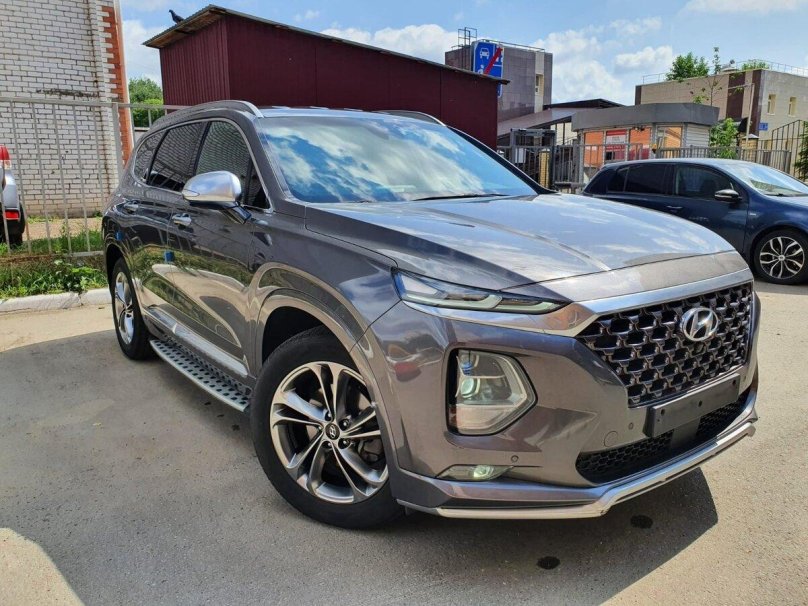 Ground clearance Hyundai Santa Fe 2019