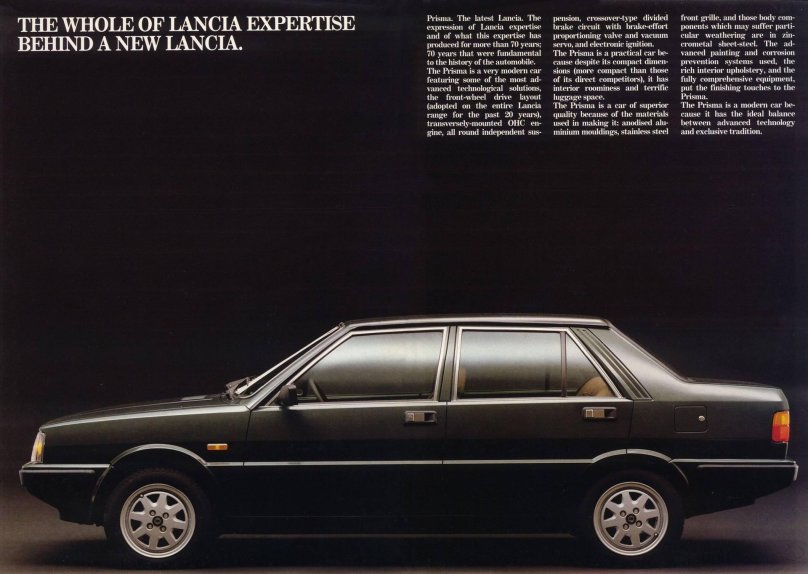 Lancia sedan 1985
