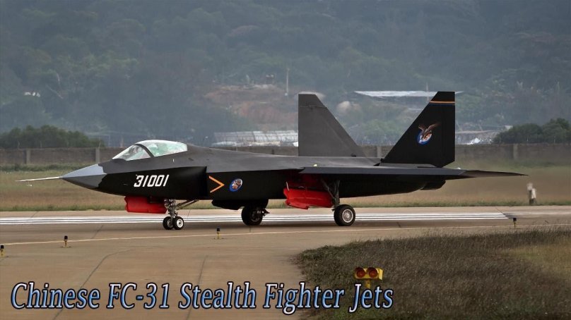 Chinese stealth fighter j-31