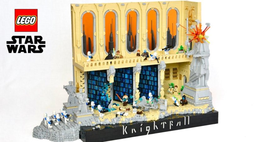 LEGO Jedi Temple moc