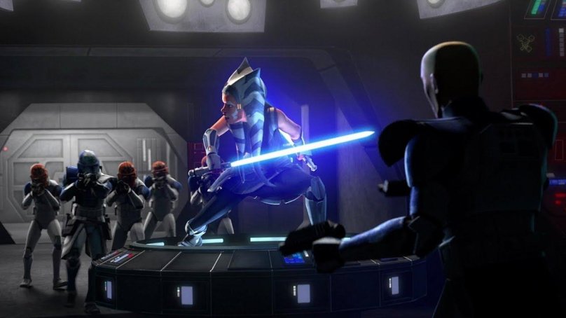 Anakin and the 501 Legion