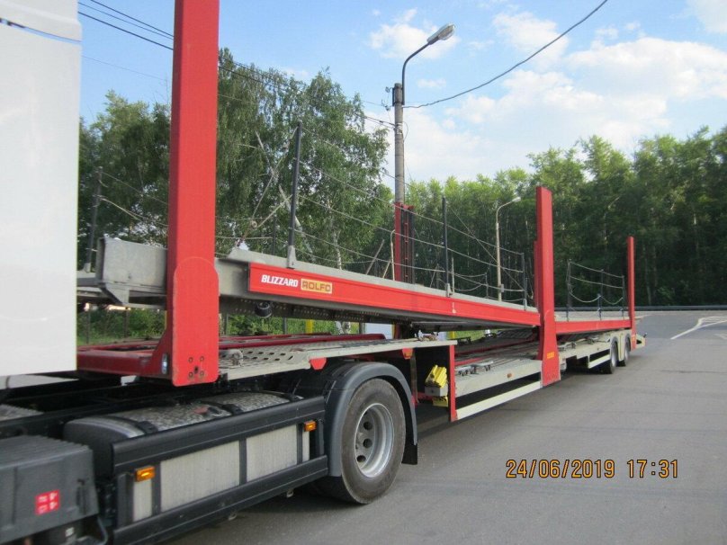 Rolfo car transporter trailer
