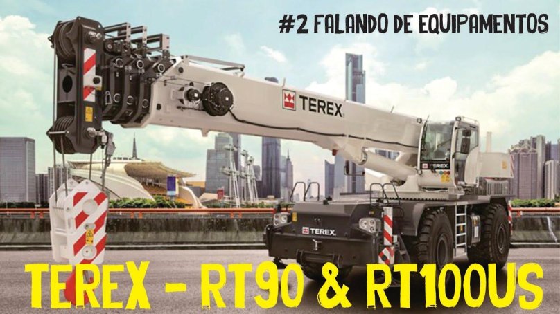 Terex rt90 crane