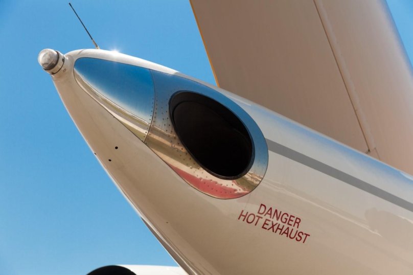 Apu Exhaust on aircraft