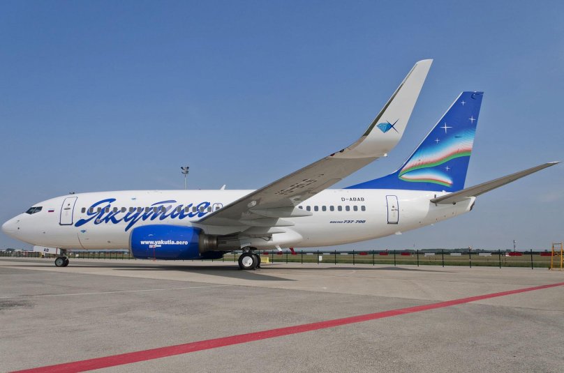 Boing 737 airline Yakutia