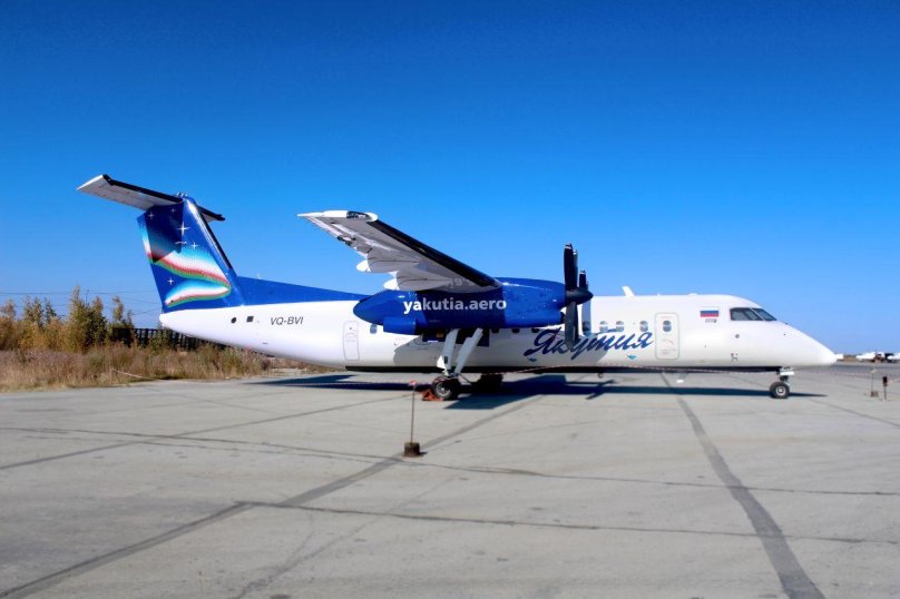 Yakutia Airline Bombardier q300