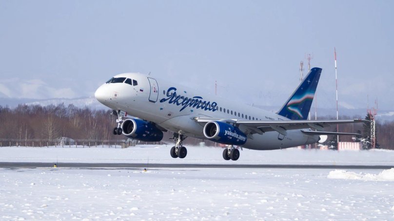 Yakutia Airline Superjet