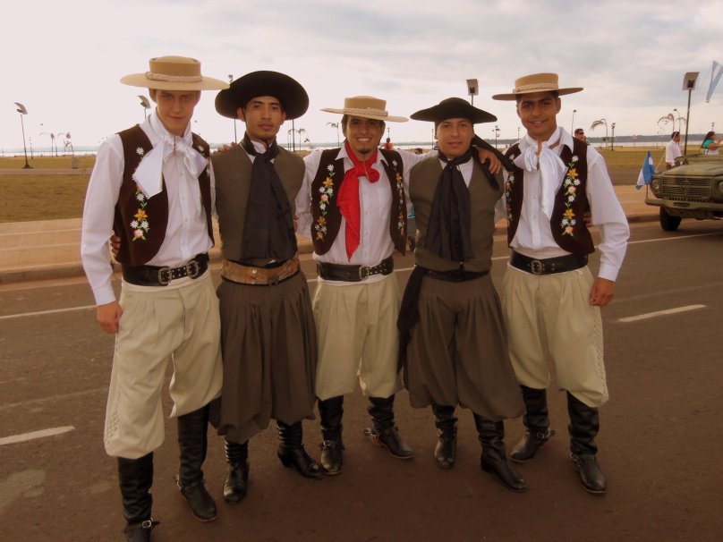 Argentina national costume Gaucho