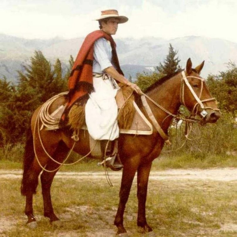 Argentina national costume Gaucho