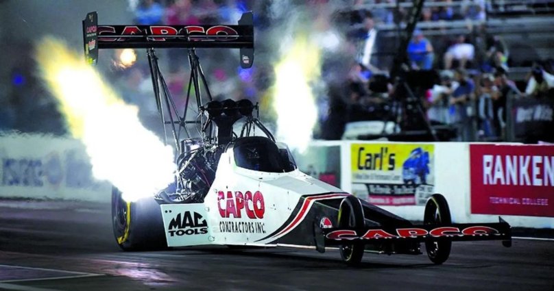 Top fuel car