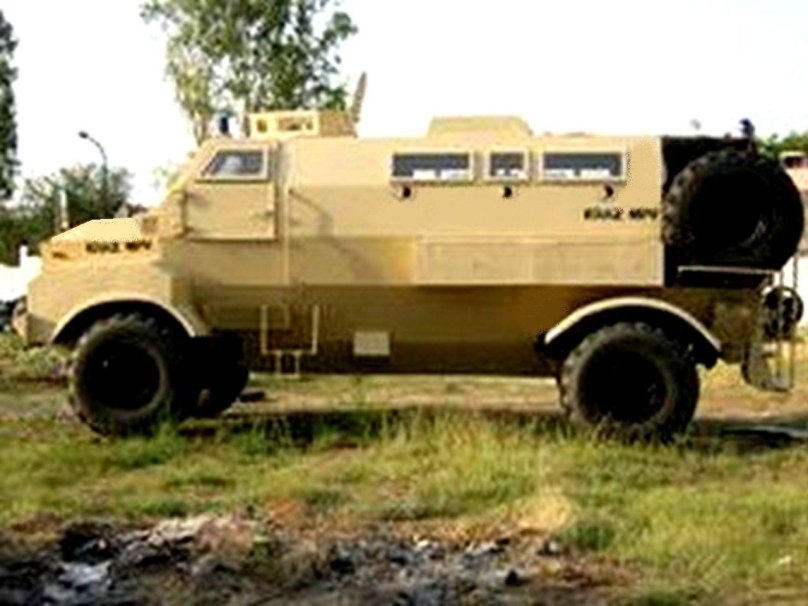Kraz armored car