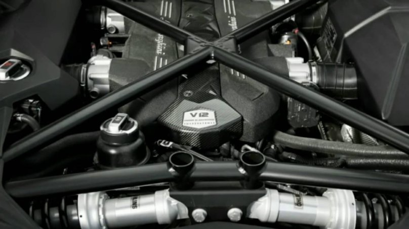 Lamborghini Aventador St engine