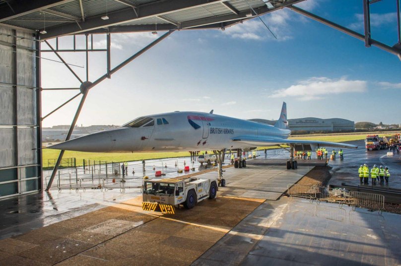 Concorde plane