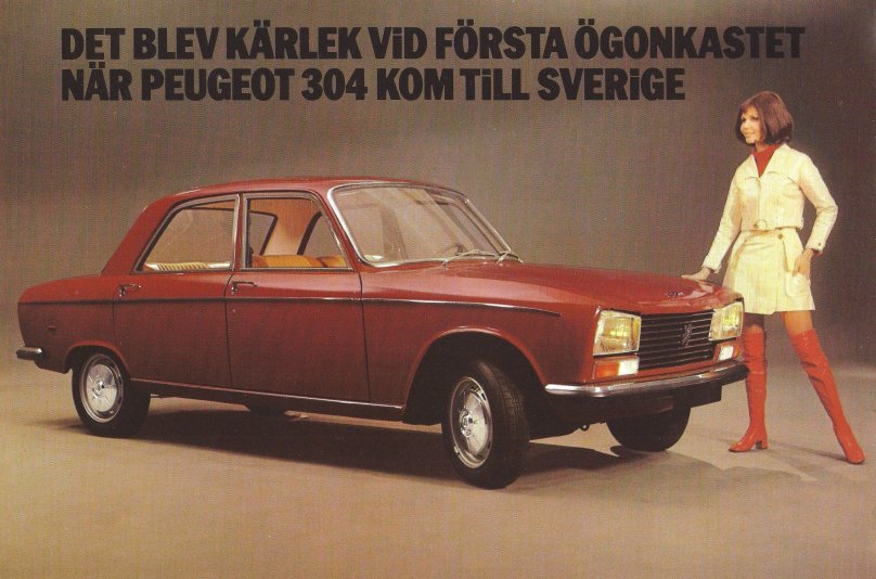 Peugeot 304 sedan 1971