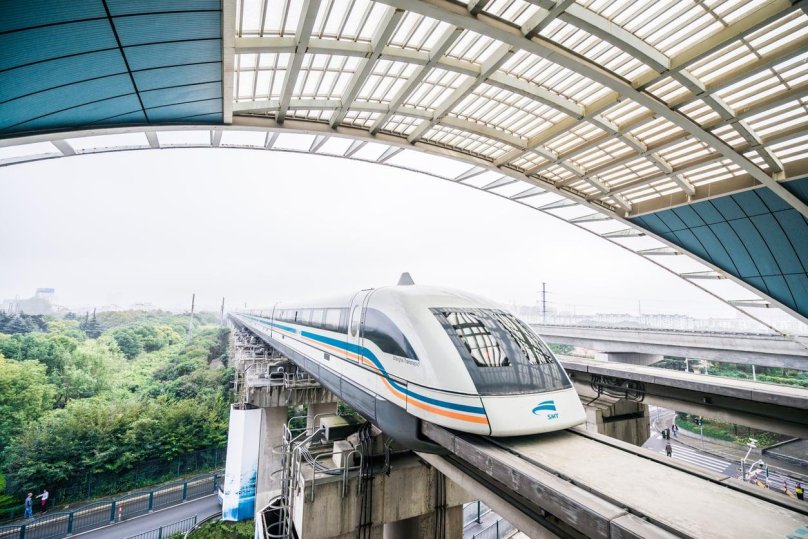 Maglev train China