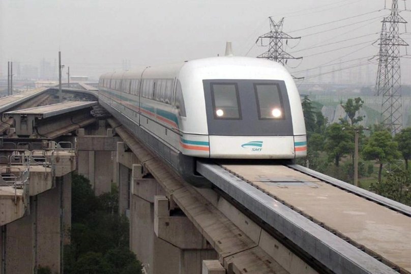 Maglev train China